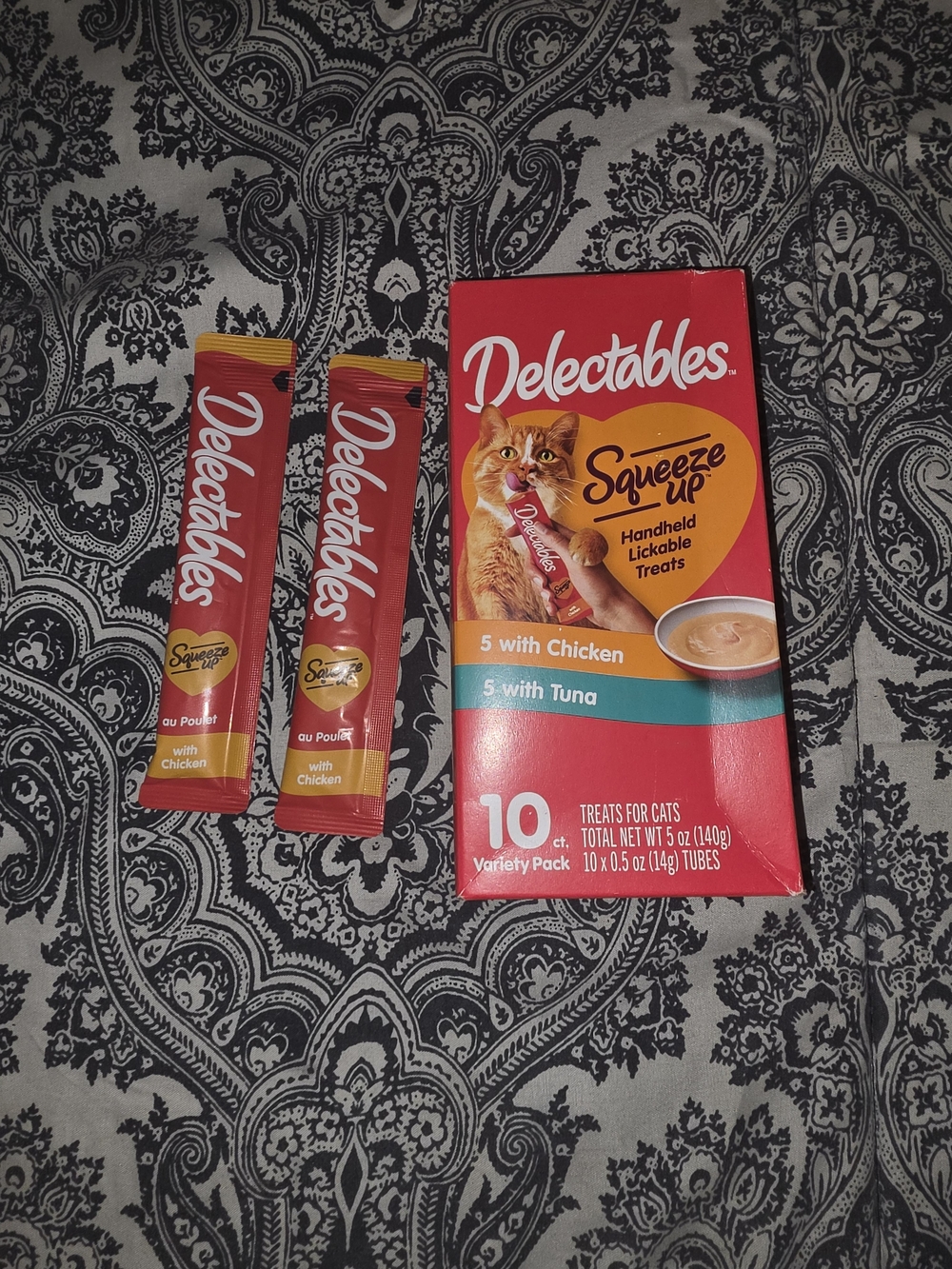 Delectables Squeeze Up Cat Treats